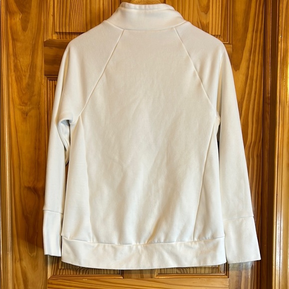 Fabletics White Cowl Neck Sweater Cozy Knit - Picture 5 of 7